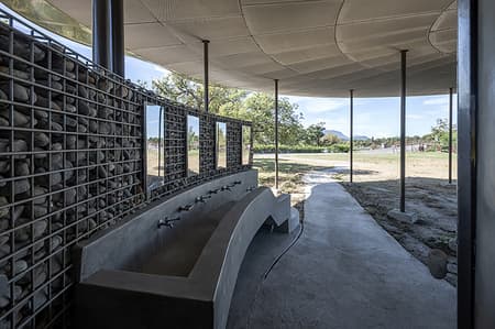 Tie-Ma Cycling Station at Dapo Pond